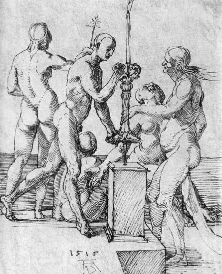 Albrecht Durer Male and Female Nudes